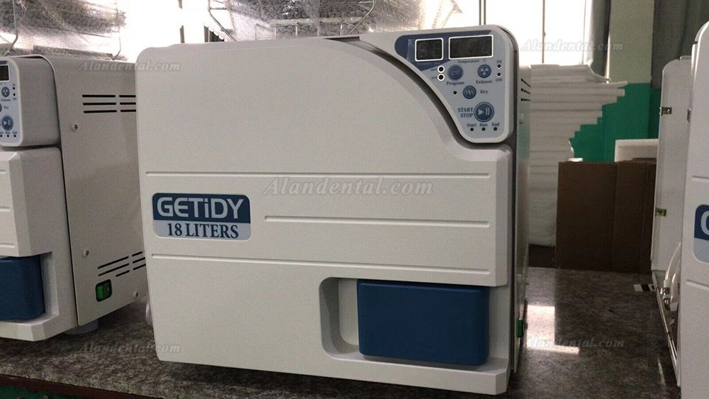 Getidy JCH 16L/18L/23L Dental Autoclave Sterilizer Class N With Drying Function